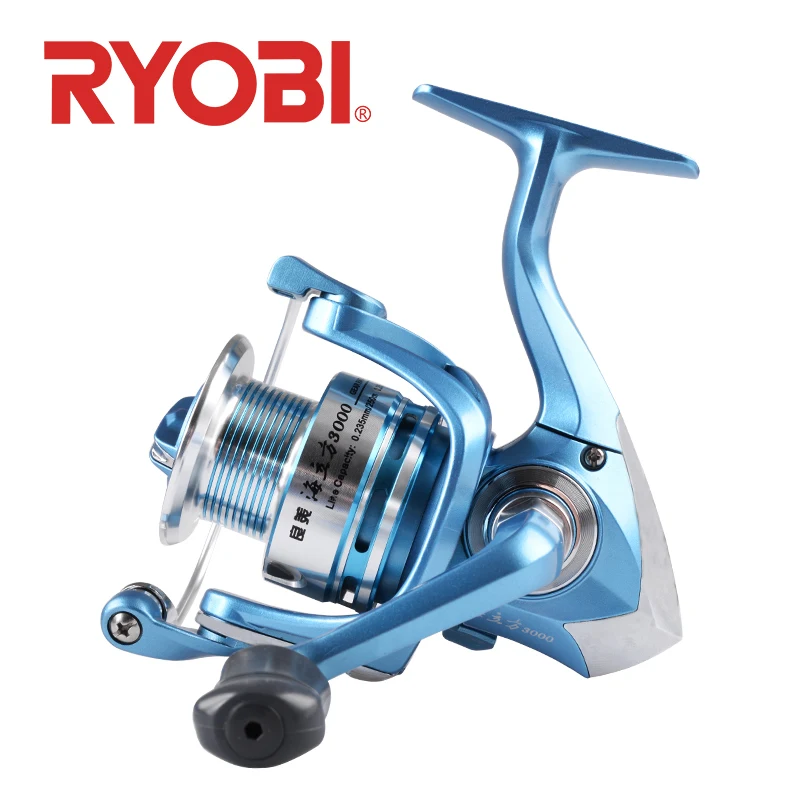 

RYOBI RANMI HAILIFANG Fishing Reel Spinning Wheels Distant Wheel fishing reels saltwater 6BB Gear Ratio 5.1:1/5.0:1Max Drag