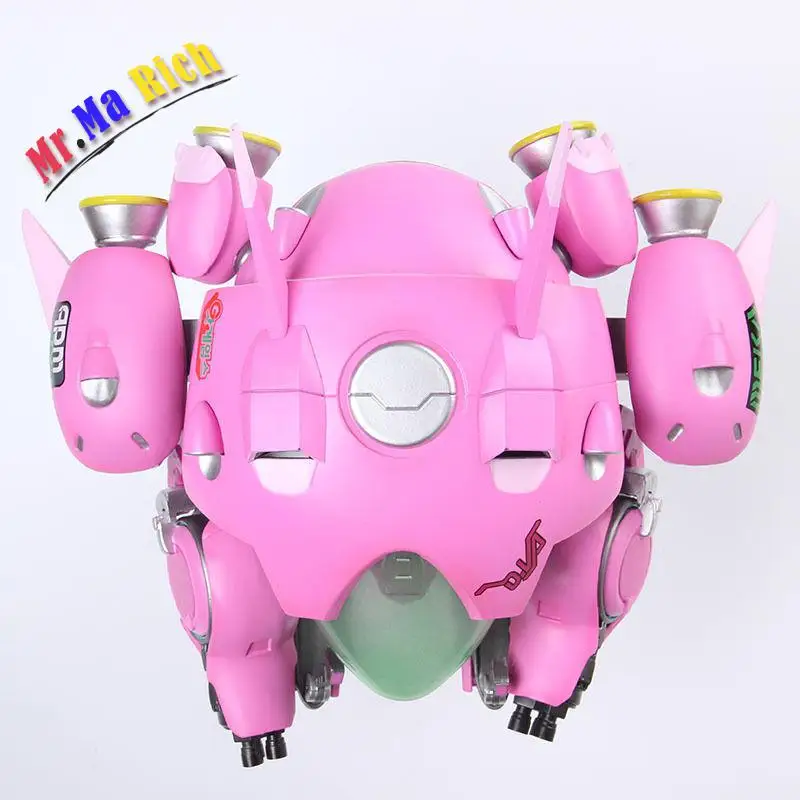 Dva D. va Meka Mecha мобильный костюм ПВХ Фигурка Статуя с Retai игрушка