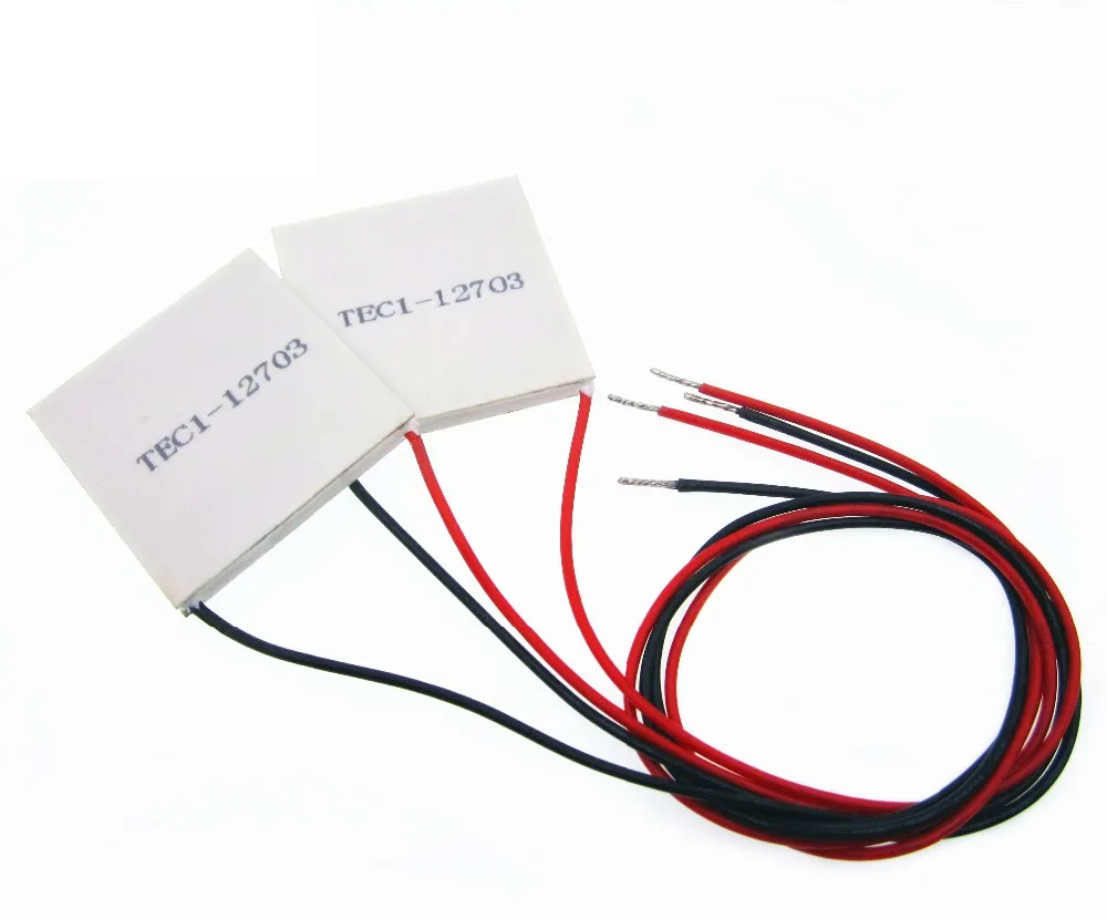 

TEC1-12703 Heatsink Thermoelectric Cooler Cooling Peltier Plate Module 40*40mm