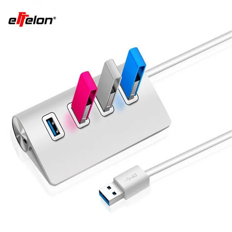  effelon Premium 4 Port Aluminum USB 3.0 Charger for iMac/MacBook/MacBook Pro/MacBook Air/Mac Mini o