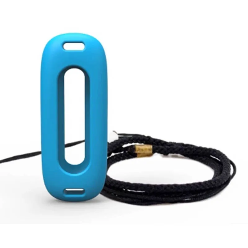Цветной чехол Mijobs Mi Band Подвеска для ожерелья из силикона Carrier miband smart или Miband 1S С