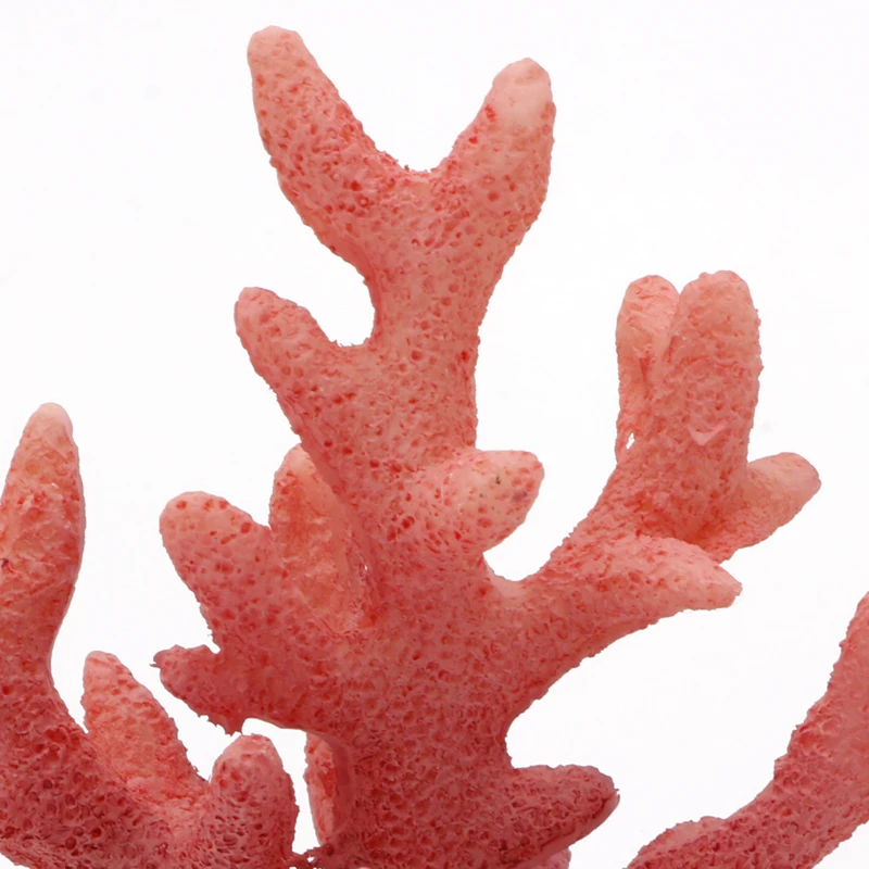 

Fish 2016 Light Pink Artificial Vivid Resin Coral Aquarium Fish Tank Decoration