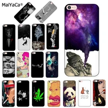 MaiYaCa курение травы Черный силиконовый чехол для телефона чехол для iPhone 8 7 6 6S Plus X XS MAX XR 5S SE 11pro max чехол для сотового телефона