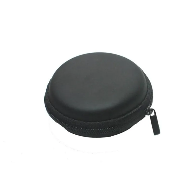 

Colourful Portable Mini Round Hard Storage Case Bag for Cards Cion Purse monederos mujer monedas male female Zipper Pocket