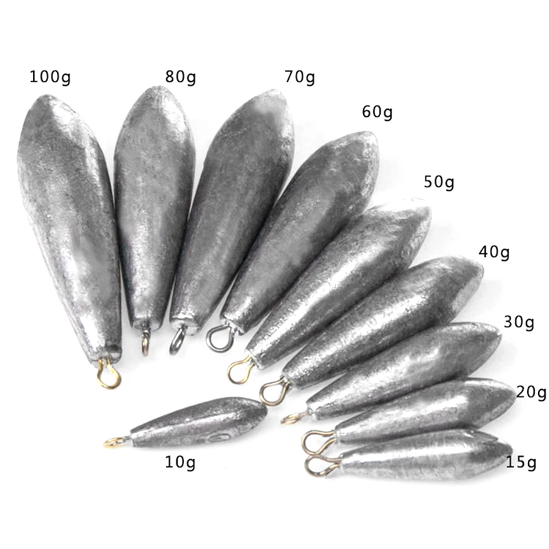 YeMuLang 1 шт. высокое качество воды-капля дизайн океанская лодка рыболовные свинцовые грузила водопроводные для рыболовных снастей