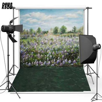 

DAWNKNOW Drawing Scenic Vinyl Photography Background For Child New Fabric Polyester Backdrop For Wedding Photo Studio S1749