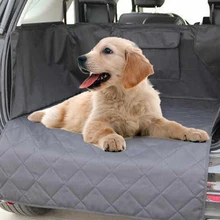 Собачий чехол для сиденья автомобиля несущий сетчатый водонепроницаемый переносчик для домашних животных Автомобильный задний багажник для заднего колеса подушка для гамака протектор с карманами