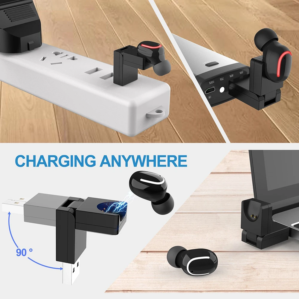 mini Invisible earphone calls wireless headphone bluetooth 4 1 earbud noise canceling headset gamer with Mic handsfree PK Q1 Q26