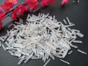 AA + ясно натуральный Lemurian семян кристаллы кварца образца 20 шт./лот - изображение