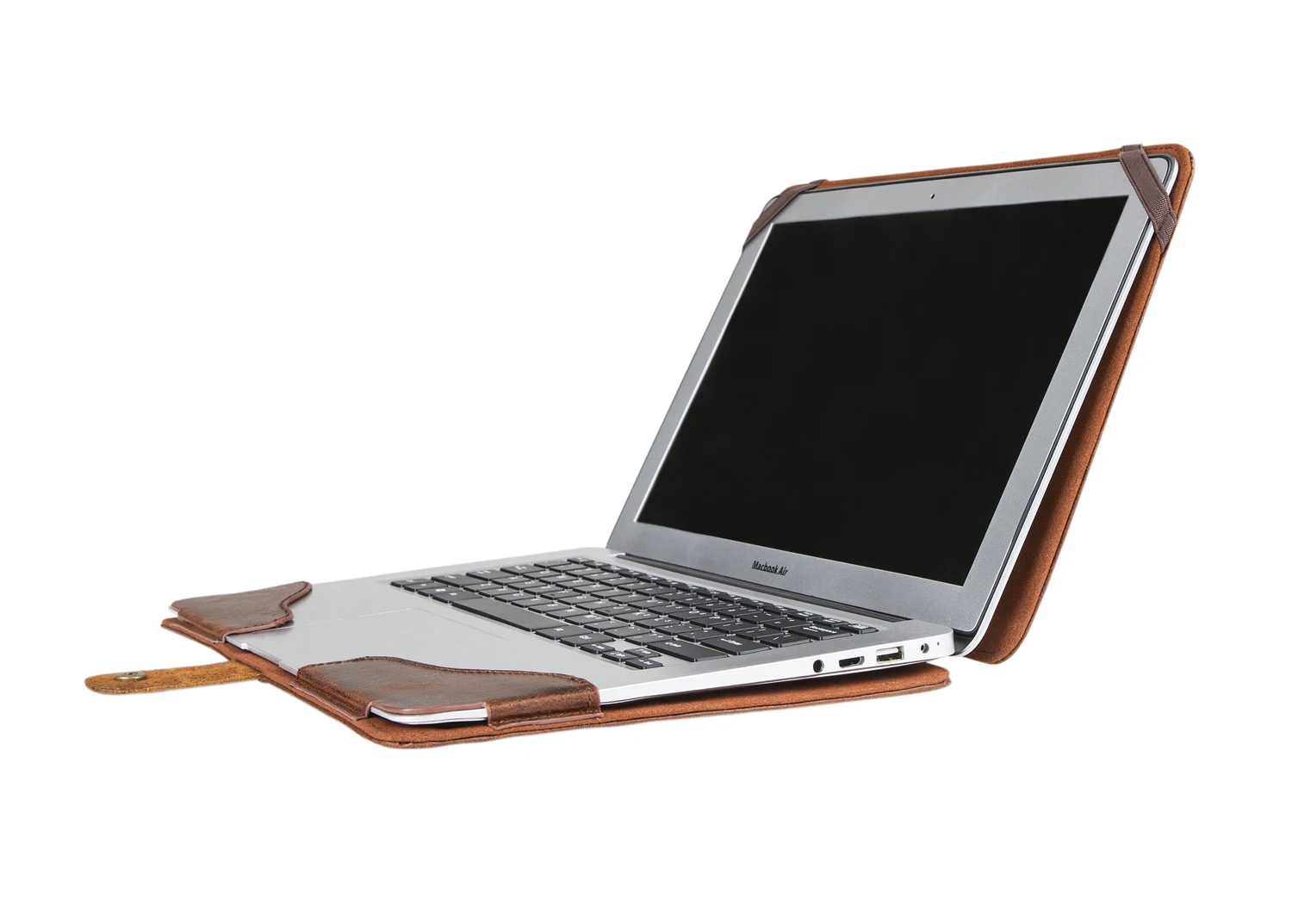 Чехол из натуральной кожи для 2017 Macbook Air 13 3 A1369/A1466 винтажный книжка воловьей