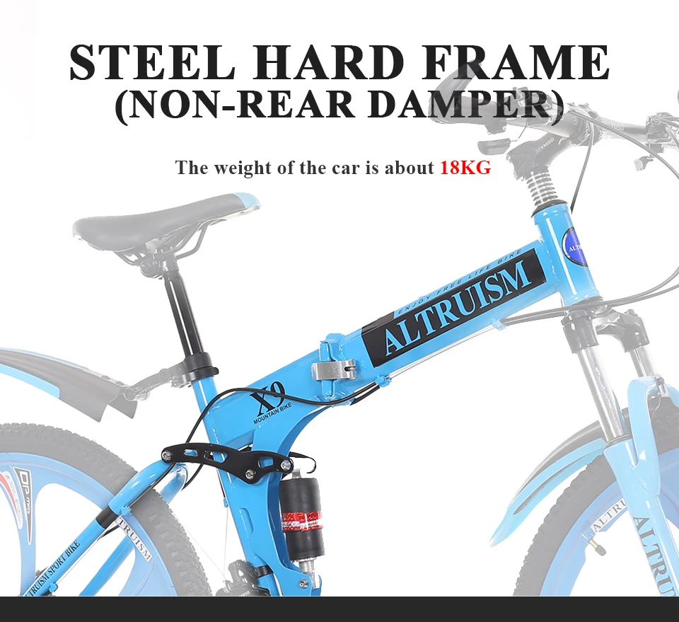 Top Altruism X9 Mens Womens mountain bike 21 speed Steel Gear shift 26 Inch Double Disc Brakes Bicycles Road Cycling Riding 1 Top Altruism X9 Mens Womens mountain bike 21 speed Steel Gear shift 26 Inch Double Disc Brakes Bicycles Road Cycling Riding 1