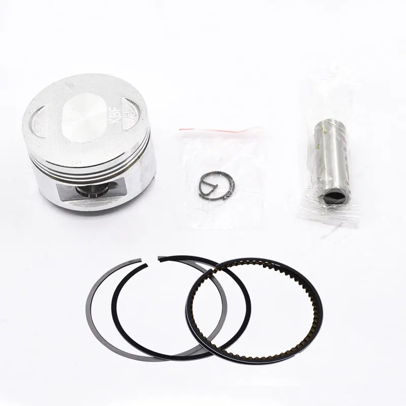Motorcycle 57.4mm Piston 15mm Pin Ring Gasket Set For Yamaha YBR125 Upgraded YBR150 YBR 150cc