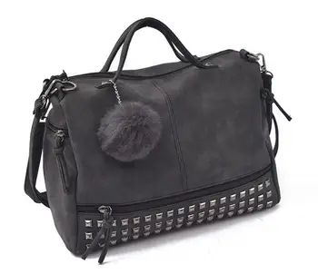 

New Tassel Ladies hand Boston bags handbag women designer bag women bag bolso bolsa sac a main femme de marque Travel Bags