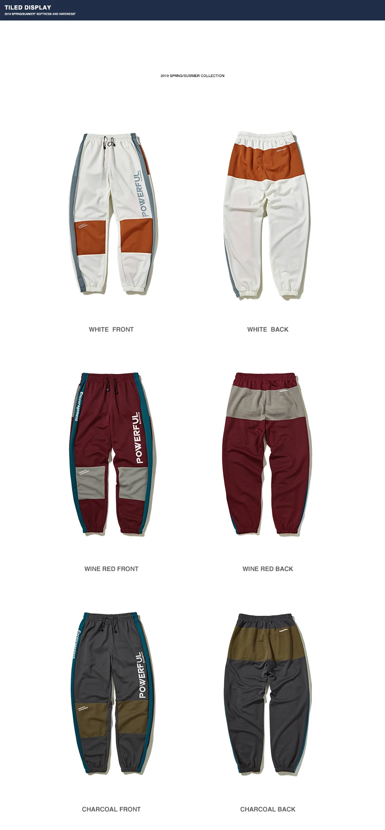Инфляция хип-хоп Уличная одежда брюки мужские брюки осень зима спортивные брюки мужские сшитые брюки с эластичной резинкой на талии 9359S
