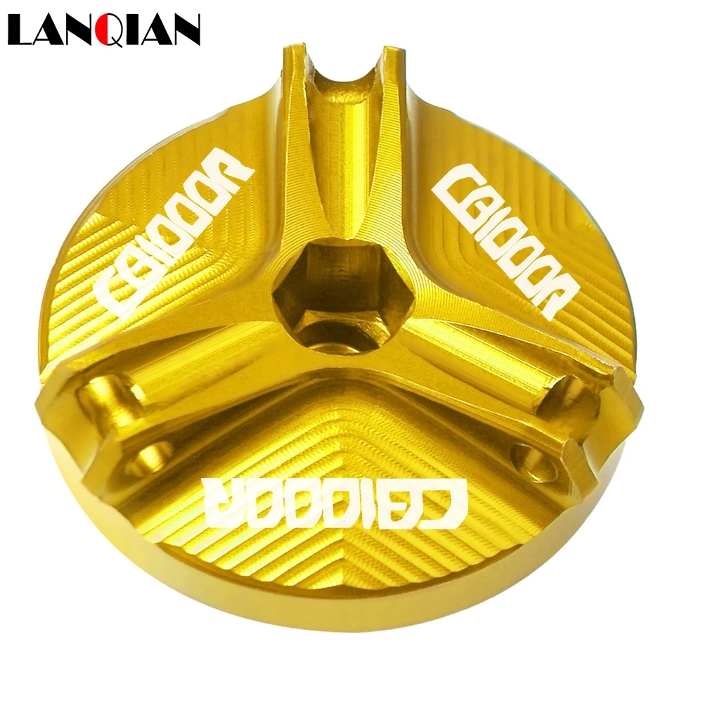 

Motorcycle CNC Engine Oil Filter Cup Plug Cover Screw Engine Oil CUP FOR HONDA CB1000R CB 1000R 2008 2009 2010 2011 2012 2013 UP