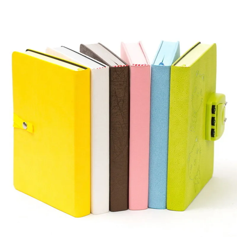 

Cartoon Giraffe Originality Password Bring Lock Diary Notebook Children Small And Medium Student Gift