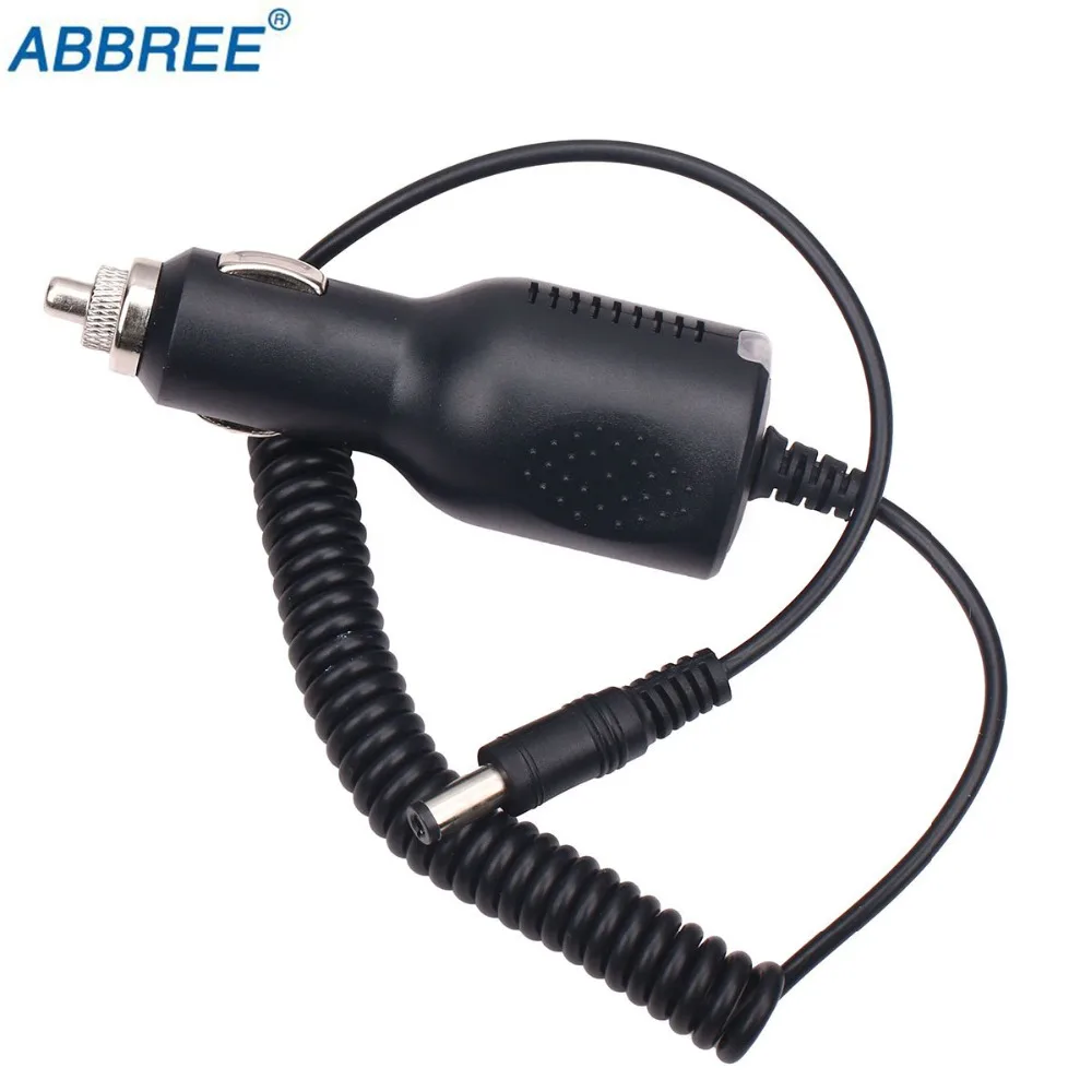 

ABBREE 12V-24V Car Charger Cable Line with Indicator Light For Abbree AR-F1 AR-F2 AR-F6 AR-F8 AR-889G Walkie Talkie Radio