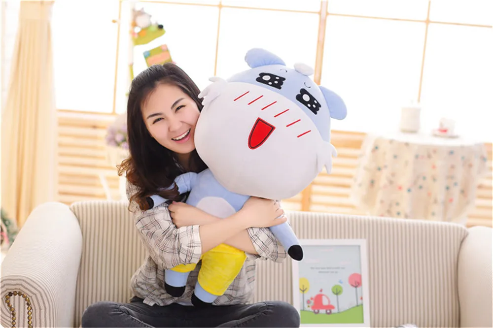 Fancytrader Lovely Plush Donkey Doll Stuffed Soft Anime Donkey Pillow Toys with Expressions Kids Gifts 60cm 24inch14