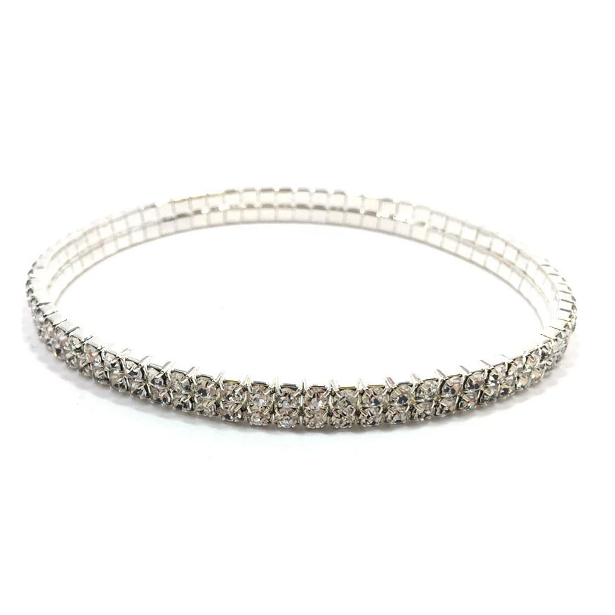 Shining Crystal Rhinestone Elastic Anklets for Women Ankle Bracelet on the Leg Bracelet Layered Anklet Foot Jewelry enkelbandje - Image 4