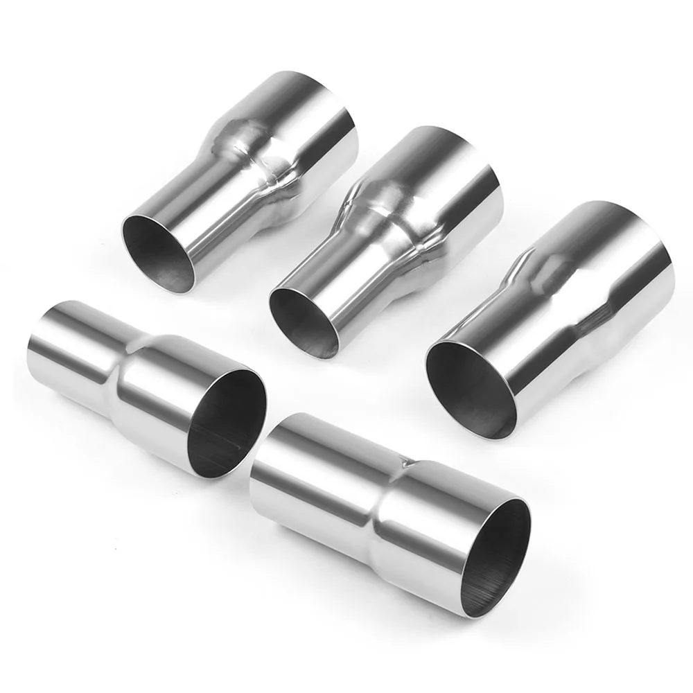 UK 2" 51mm OD To 2.25" 57mm OD Stainless Steel Exhaust Pipe Reducer Connector UK 2" 51mm OD To 2.25" 57mm OD Stainless Steel Exhaust Pipe Reducer Connector