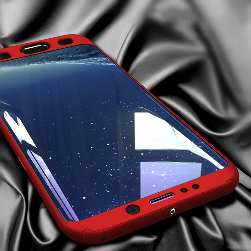 Чехол с полной защитой для телефона Samsung Galaxy A70 A71 A51 A20S A31 A3 A5 A6 A7 A8 Plus 360 2016 2017 + чехол