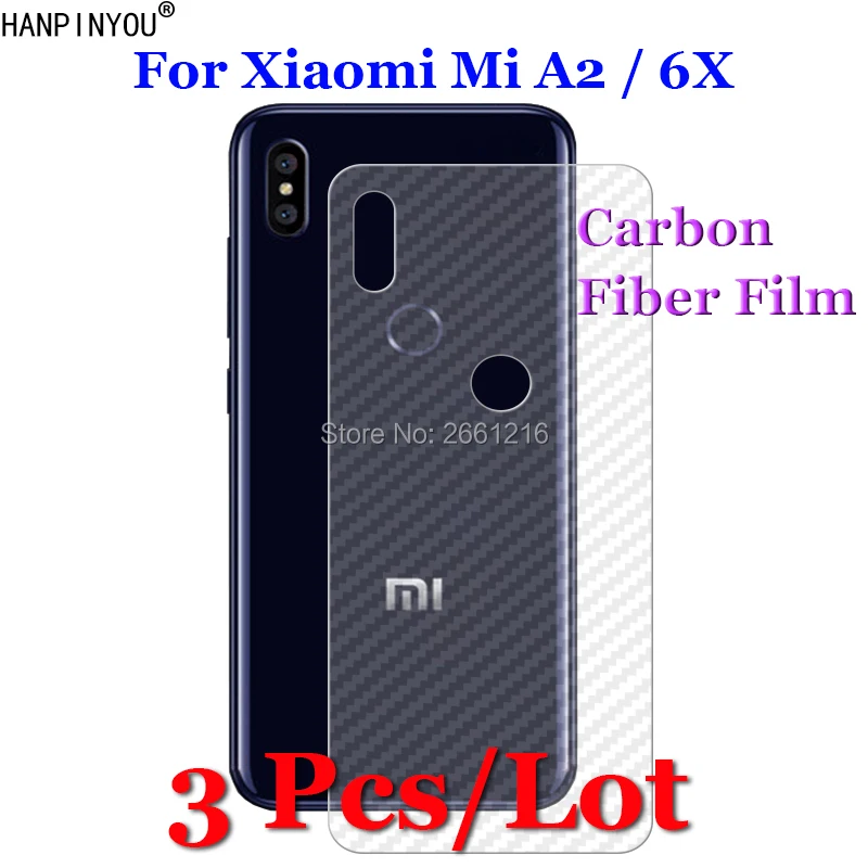 3 шт./лот для Xiaomi Mi A2/Mi 6X MiA2 Mi6X 5 99 &quot3D Нескользящая прозрачная защитная пленка из