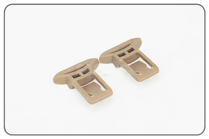 sports helmet Goggle Swivel Clips  for helmet rail tactical vest black DE FG (2)