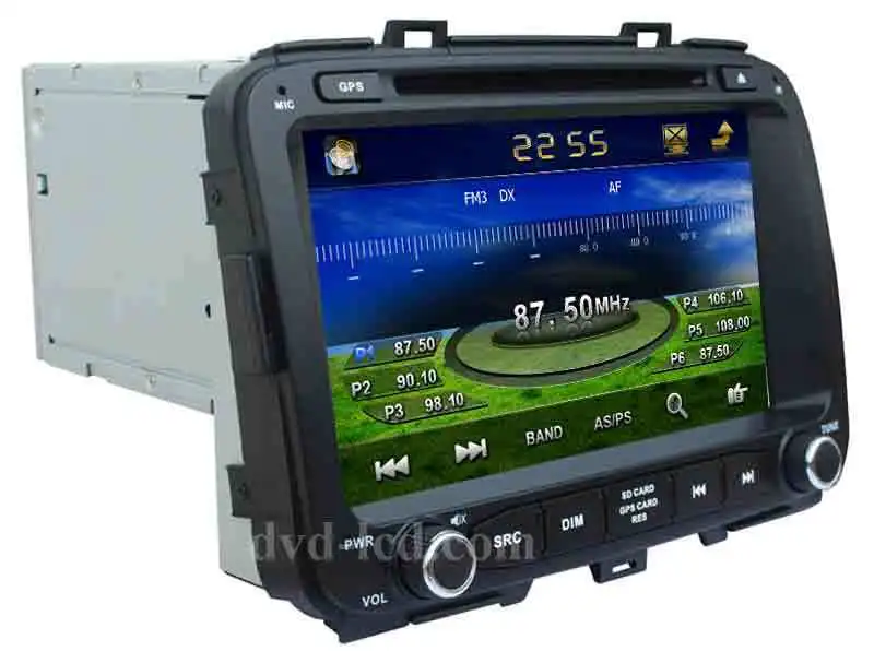 Car DVD GPS player Radio navigation Head units TV Ipod BT RDS for Kia