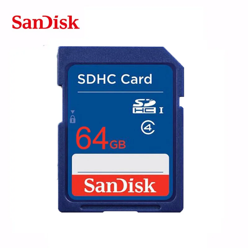 Оригинальная sd-карта SanDisk, 32 ГБ, 16 ГБ, 8 ГБ, 4 Гб, C4, SDHC, карта памяти класса 4, карта памяти для камеры, карта SD, официальная проверка