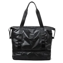 Waterproof Gym Bag Men Women Yoga Fitness Bag Outdoor Sports Dry Wet Separation Training Travel Luggage Shoulder Handbag Sac De tuban sports dry and wet separation travel handbag