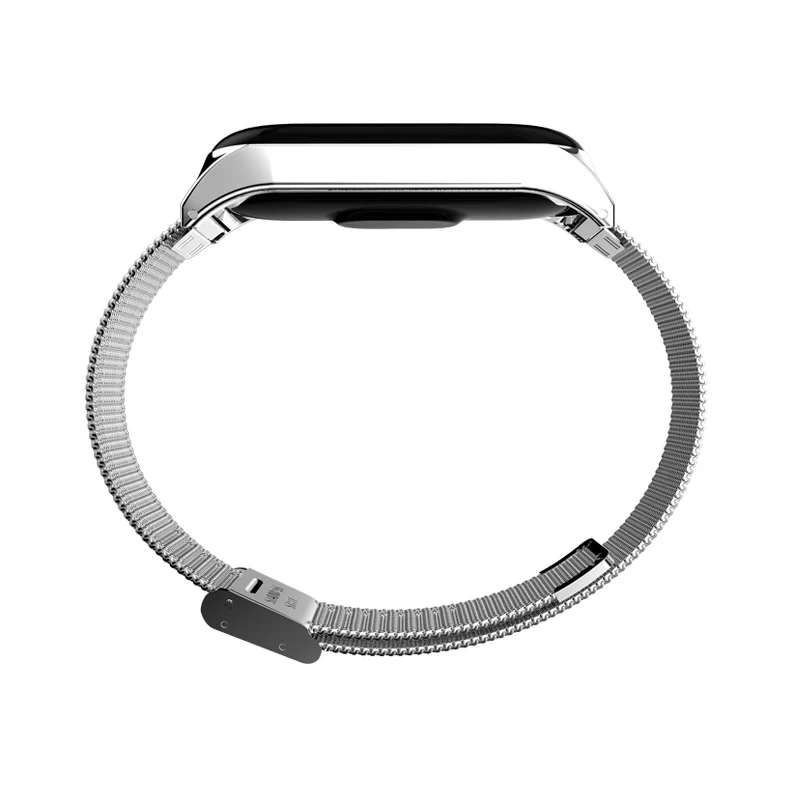 ONEVAN Mi Band 3 ремешок для Xiaomi Спортивные Смарт часы браслет металлический Xiao сменный
