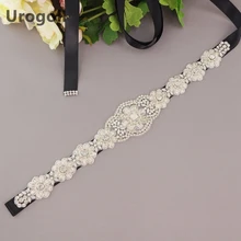 Модный свадебный пояс элегантные свадебные ленты с кристаллами и жемчугом,, высококачественные свадебные Ремни, Женские аксессуары