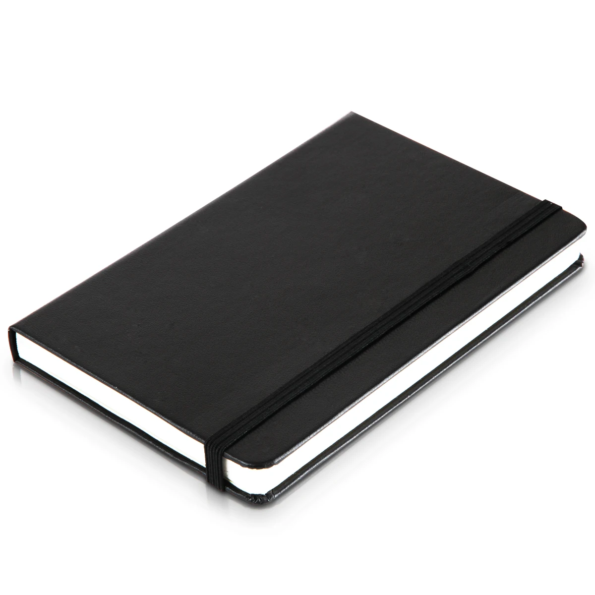 Маленькая записная книжка с ремешком черная красная Papelaria Planner школьные