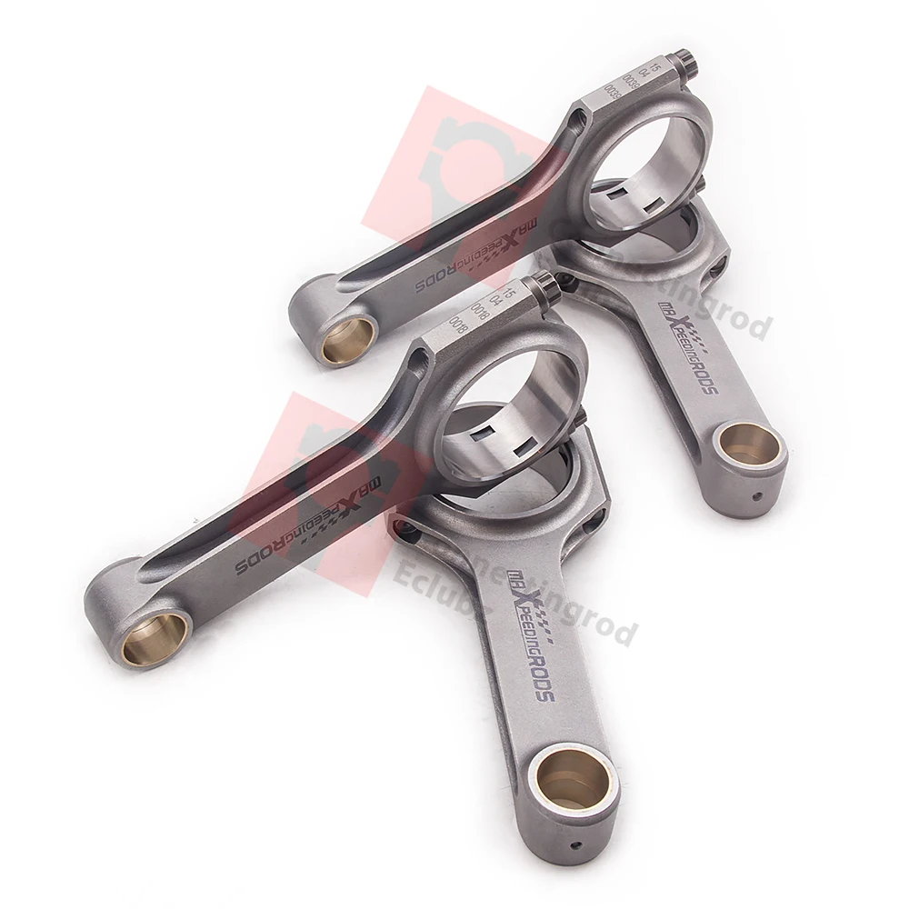 

For Audi A4 TT VW Golf Gti Connecting rods 1.8T 2.0L 16V 20V 4 Zyl. 144mm Rods ARP2000 3/8 Bolts Floating H-beam
