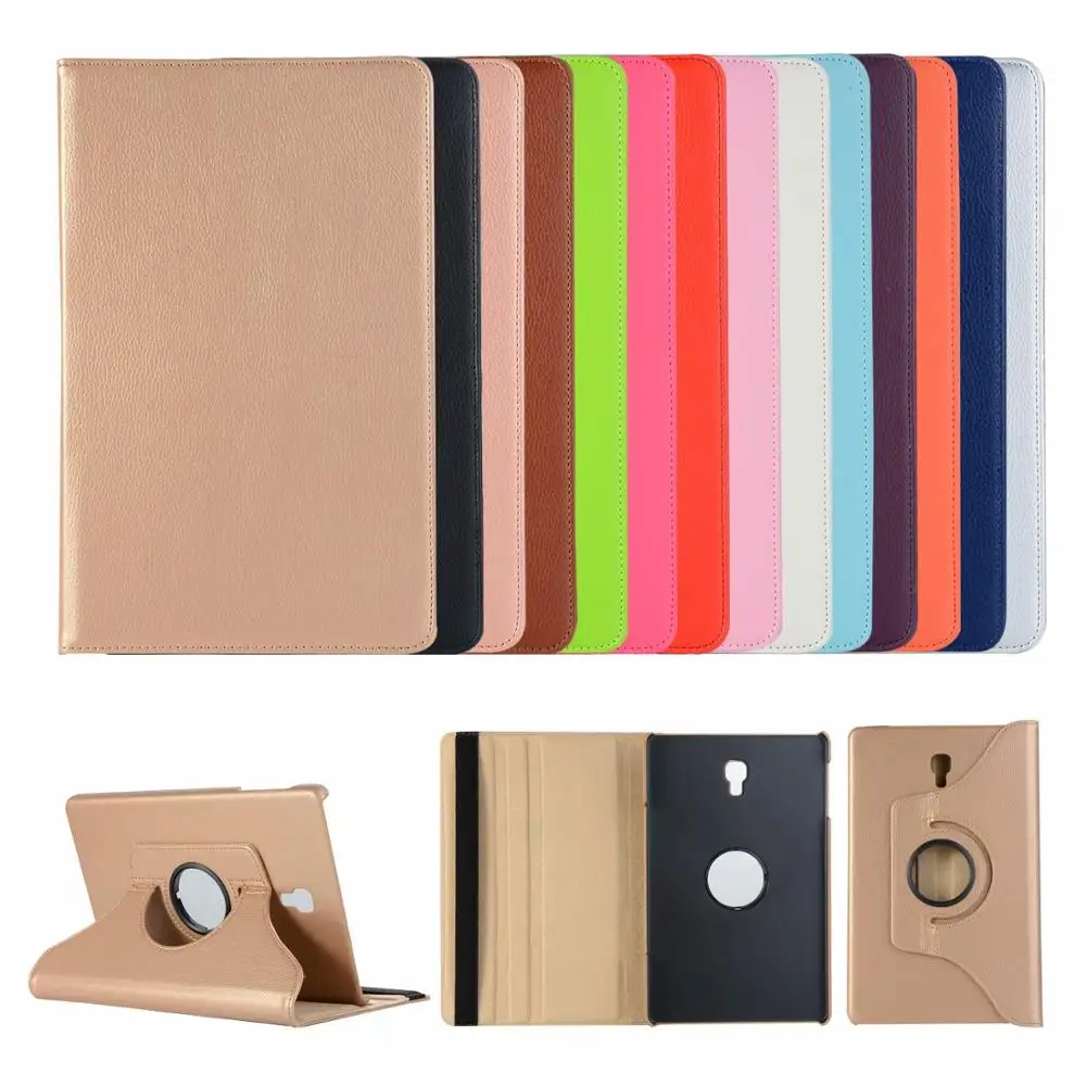  360 Degree Rotatable Leather Smart Case for Samsung Galaxy Tab A A2 10.5 2018 T590 T595 SM-T590 Awa - 33040647540