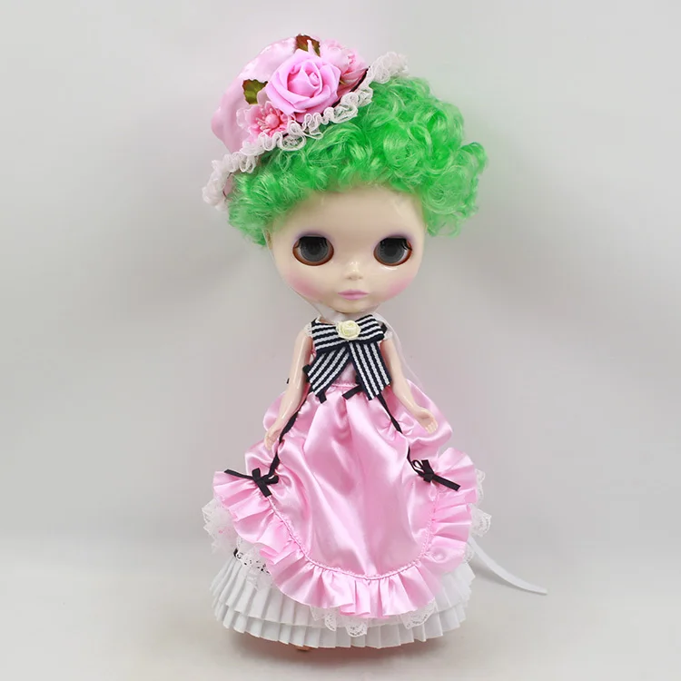 

Blyth Nude Doll For Series No.70BL1714 Green Hair Suitable For DIY Change BJD Toy For Girls