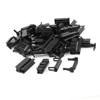 

25 x Dual Row IDC Connector FC-16P 16Pin Female Header 2.54mm Pitch