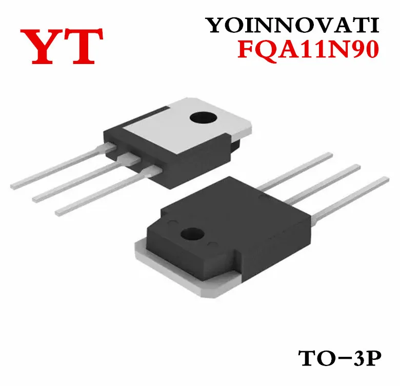 

Free shipping 10pcs/lot FQA11N90 FQA11N90C 11N90 N-CH 900V 11A TO-3P IC Best quality