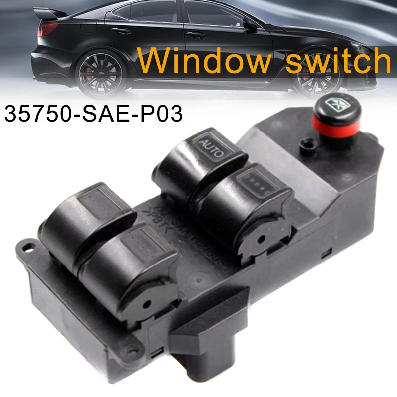 2019 Electric Power Window Control Switch 35750 S5A A02ZA For Honda