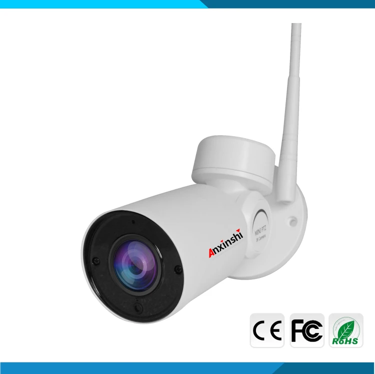 Беспроводная мини камера видеонаблюдения Anxinshi PTZ HD 1080P 960P 2 8 12 мм автофокус 4X Зум