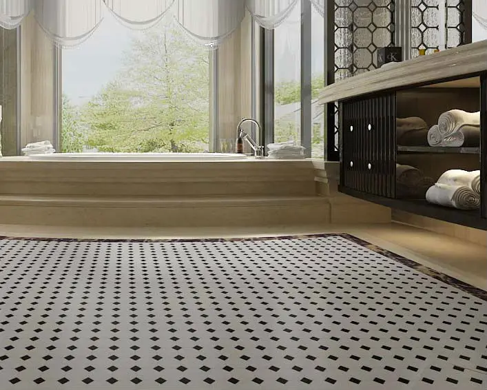 Glazed Porcelain Mosaic Tile Black And White Ceramic Stickers Whole Glazed Porcelain Mosaic Tile Sheets Kitchen Backsplash Ideas Slip Black White Mixed Octagon Tiles