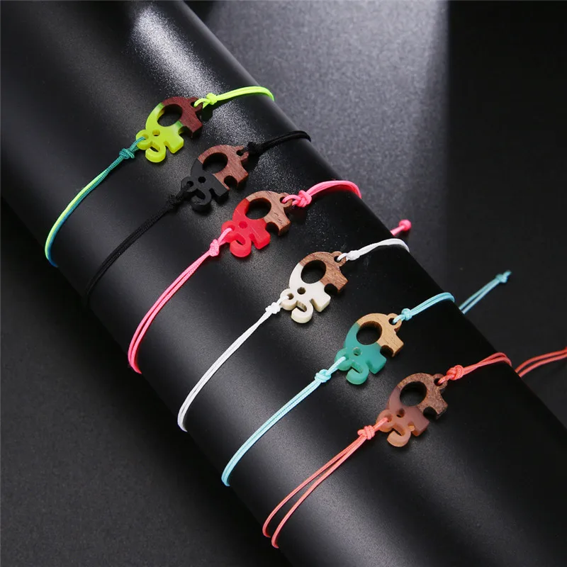 Concha multicolores pulsera con dijes de cadena de 7 pulgadas