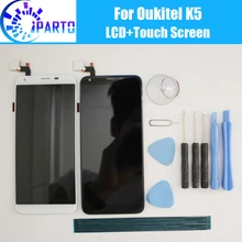 Oukitel K5 ЖК-дисплей+ сенсорный экран протестированный ЖК-дигитайзер стеклянная панель Замена для Oukitel K5
