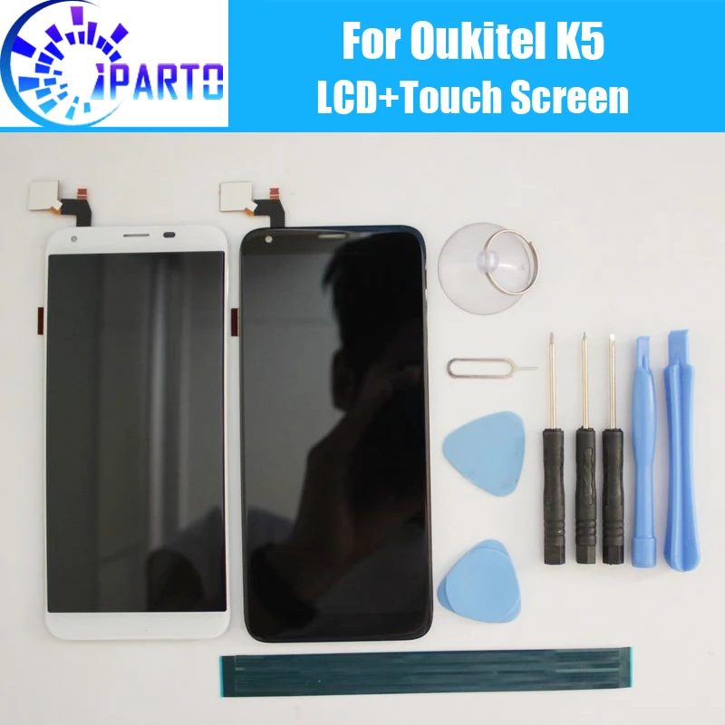 ЖК дисплей Oukitel K5 + сенсорный экран 100% оригинал дигитайзер сменная стеклянная