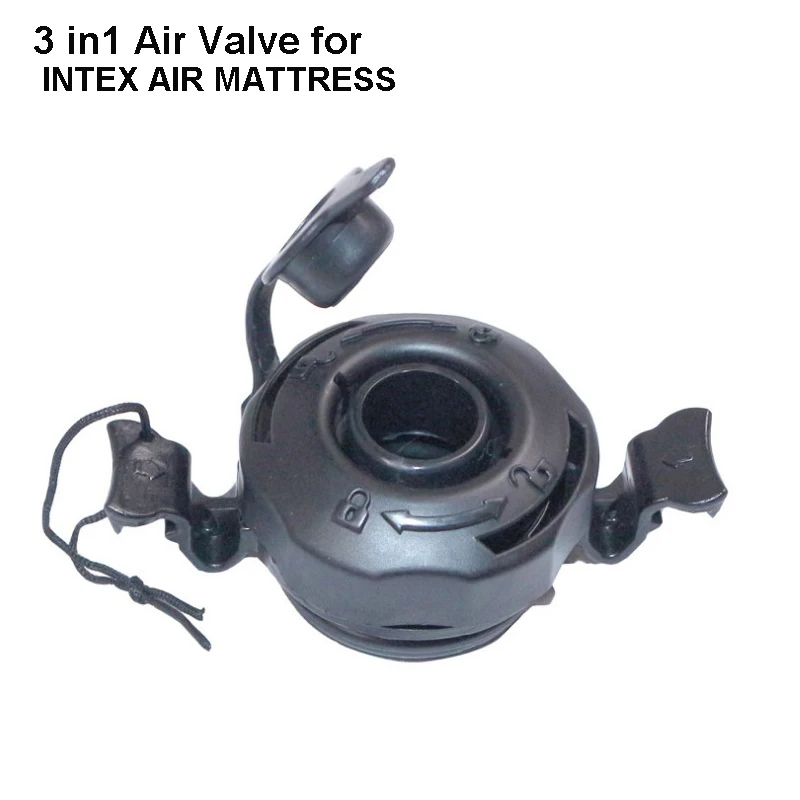 

Inflatable Valve Cap 3 in 1 Air Valve Replacement for Intex Inflatable Airbed Mattress