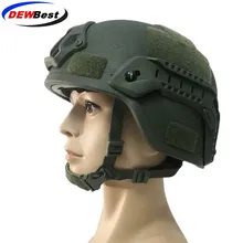 DEWBest баллистический ACH High Cut Тактический шлем пуленепробиваемый Быстрый арамидный безопасности NIJ уровень IIIA Военная армейская A-TACS
