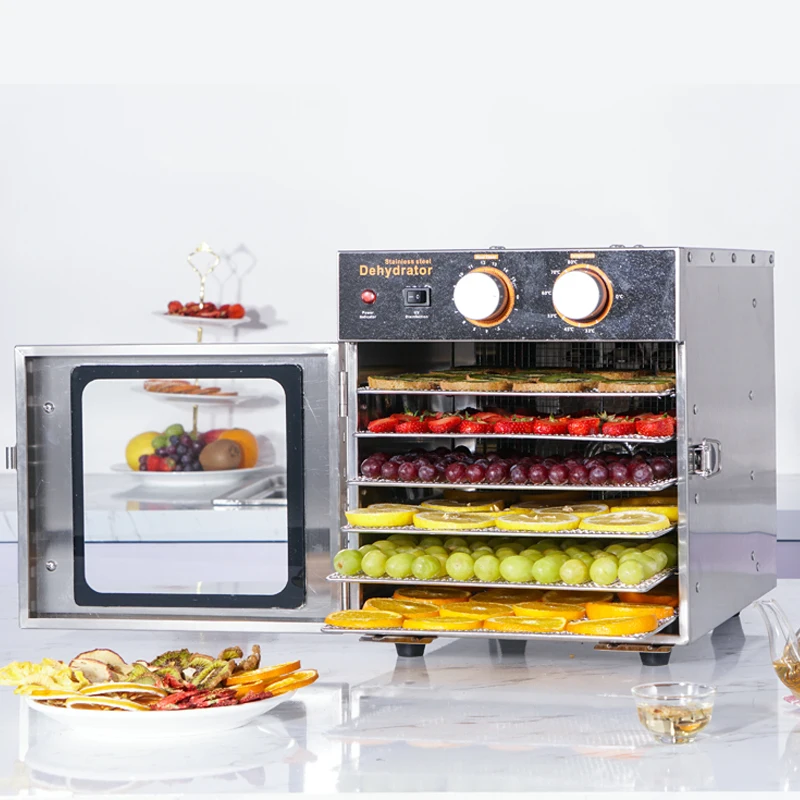 6-layer stainless steel dryer edrefon dry food Food dehydration dryer fruit vegetables Meat food Dryer 6-layer stainless steel dryer edrefon dry food Food dehydration dryer fruit vegetables Meat food Dryer