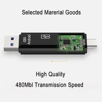 tf כרטיס 5 כרטיס 1 TF מתאם Memory 3.0 עבור יציאת USB עבור Reader Multi כונן פלאש עבור מתאם קורא כרטיסים SD OTG אנדרואיד מסוג C (5)
