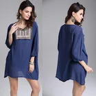 15% off! 2017 Fashion Party Mini Casual Summer Style Dress Embroidery Vestidos De Festa Beach Femininas Tropical Women Dress Save 1.66 on 2017 Fashion Party Mini Casual Summer Style Dress Embroidery Vestidos De Festa Beach Femininas Tropical Women Dress