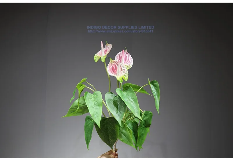 Букет Калла Индиго-3 шт., Калла с 18 листьями, корень Калла, настоящее прикосновение, Свадебный, открытый, искусственный, водонепроницаемый, цветок